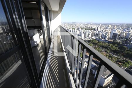Studio para alugar com 34m², 1 quarto e 1 vagaVaranda