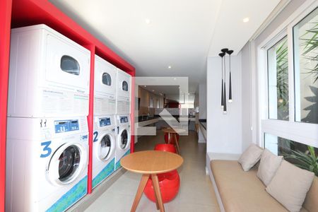Studio para alugar com 24m², 1 quarto e 1 vagaÁrea comum - Lavanderia coletiva