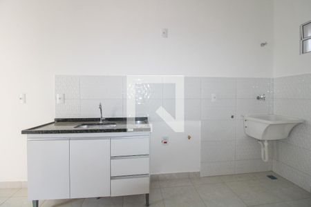 Cozinha de apartamento para alugar com 1 quarto, 32m² em Jardim Paraíso, Campinas