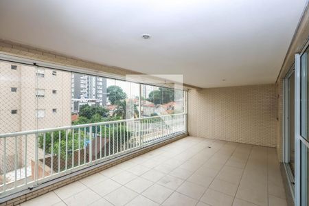 Varanda de apartamento à venda com 4 quartos, 144m² em Vila Gumercindo, São Paulo