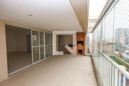 Varanda de apartamento à venda com 4 quartos, 144m² em Vila Gumercindo, São Paulo