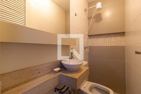 Apartamento para alugar com 90m², 2 quartos e 1 vagaBanheiro de Serviço