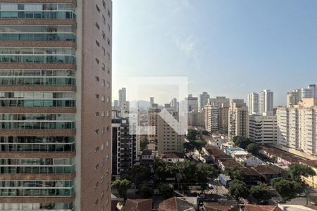 Vista da Varanda da Sala de apartamento para alugar com 3 quartos, 189m² em Gonzaga, Santos