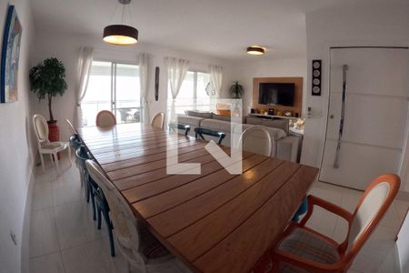 Sala  de apartamento para alugar com 3 quartos, 189m² em Gonzaga, Santos