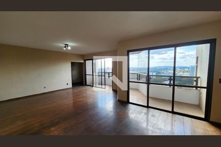 Sala de apartamento à venda com 4 quartos, 202m² em Anhangabaú, Jundiaí