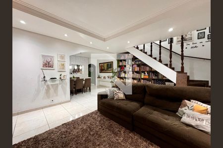 Sala de casa à venda com 4 quartos, 230m² em Vila Curuçá, Santo André