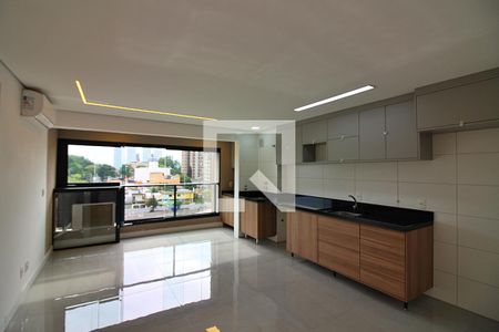 Sala/Cozinha de apartamento à venda com 2 quartos, 52m² em Jardim do Mar, São Bernardo do Campo