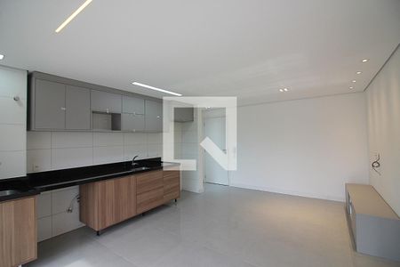 Sala/Cozinha de apartamento à venda com 2 quartos, 52m² em Jardim do Mar, São Bernardo do Campo