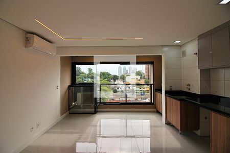 Sala/Cozinha de apartamento à venda com 2 quartos, 52m² em Jardim do Mar, São Bernardo do Campo