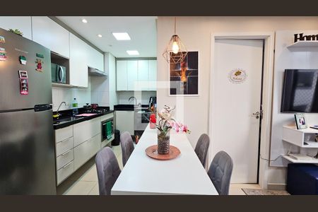 Cozinha de apartamento à venda com 2 quartos, 34m² em Jurubatuba, São Paulo