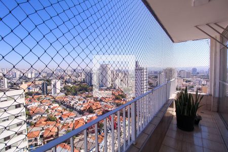 Varanda Sala de apartamento à venda com 3 quartos, 177m² em Parque da Mooca, São Paulo