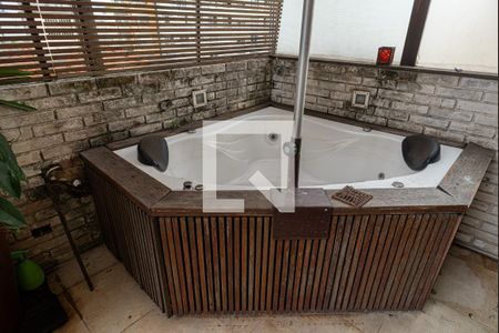 Apartamento à venda com 157m², 2 quartos e sem vagaVaranda da Suíte 1 e da Sala - Ofurô