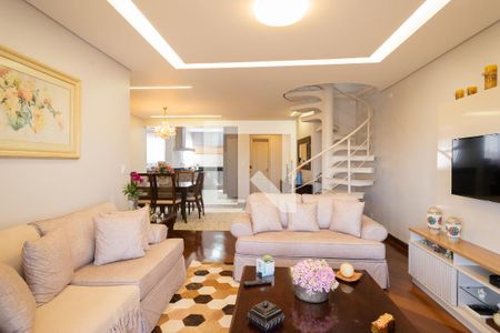 Sala de apartamento à venda com 3 quartos, 306m² em Nova Petrópolis, São Bernardo do Campo