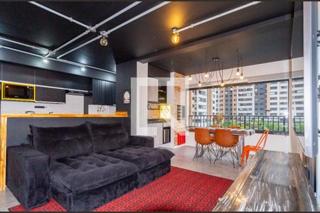 Sala de apartamento à venda com 2 quartos, 70m² em Brás, São Paulo