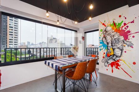 Varanda de apartamento à venda com 2 quartos, 70m² em Brás, São Paulo