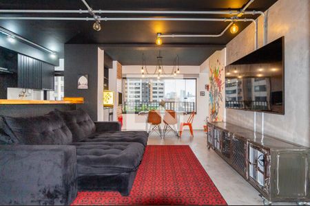 Sala de apartamento à venda com 2 quartos, 70m² em Brás, São Paulo