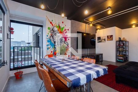 Varanda de apartamento à venda com 2 quartos, 70m² em Brás, São Paulo