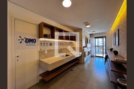 Studio para alugar com 40m², 1 quarto e sem vagaLavanderia