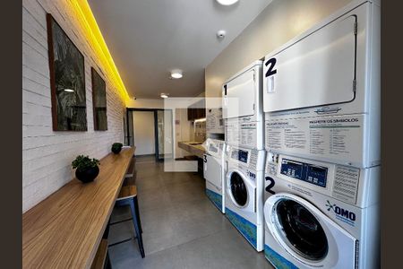 Studio para alugar com 40m², 1 quarto e sem vagaLavanderia