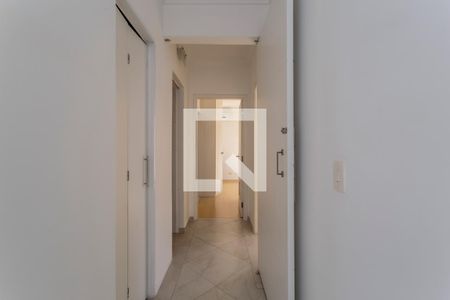 Corredor de apartamento para alugar com 2 quartos, 80m² em Indianópolis, São Paulo