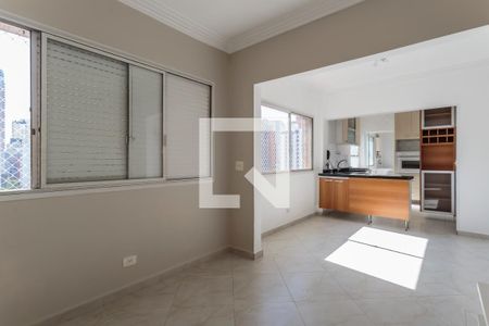 Sala de apartamento para alugar com 2 quartos, 80m² em Indianópolis, São Paulo