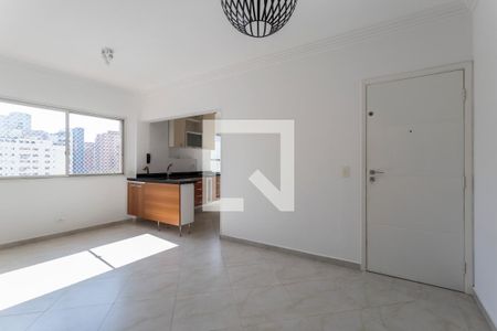 Sala de apartamento para alugar com 2 quartos, 80m² em Indianópolis, São Paulo