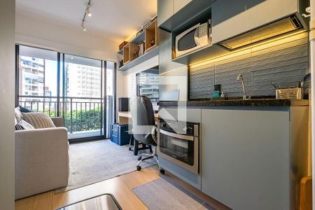 Apartamento à venda com 30m², 1 quarto e sem vaga Apartamento à venda com 30m², 1 quarto e sem vagaSala/Cozinha