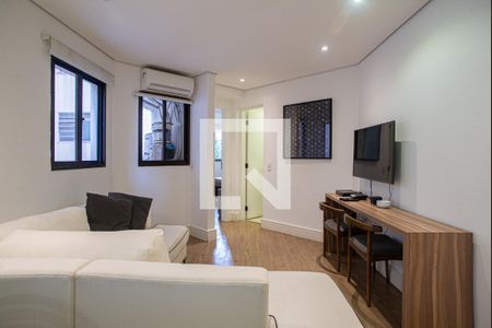 Sala de apartamento para alugar com 1 quarto, 35m² em Bela Vista, São Paulo