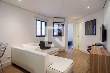 Sala de apartamento para alugar com 1 quarto, 35m² em Bela Vista, São Paulo