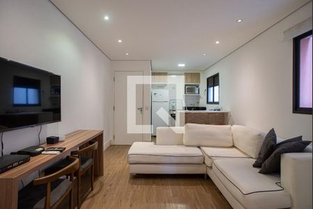 Sala de apartamento para alugar com 1 quarto, 35m² em Bela Vista, São Paulo