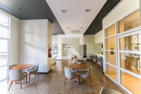 Área comum - sala de convivência de apartamento para alugar com 1 quarto, 35m² em Real Parque, São Paulo