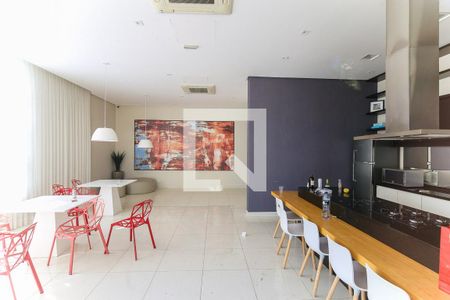 Apartamento para alugar com 35m², 1 quarto e 1 vaga Apartamento para alugar com 35m², 1 quarto e 1 vagaÁrea comum - Salão de festas