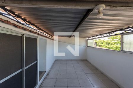 Varanda de apartamento para alugar com 1 quarto, 74m² em São Cristóvão, Rio de Janeiro