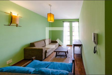 Sala de apartamento para alugar com 2 quartos, 54m² em Havaí, Belo Horizonte