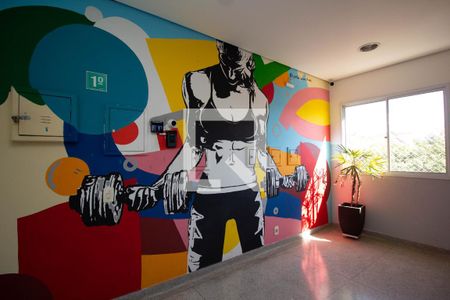 Casa de condomínio à venda com 60m², 2 quartos e 1 vagaAcademia