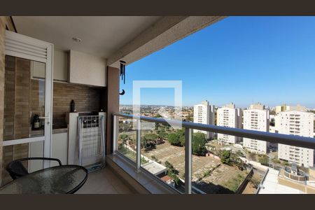 Varanda da Sala de apartamento à venda com 2 quartos, 87m² em Fazenda Santa Cândida, Campinas