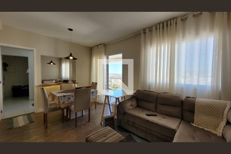 Sala de apartamento à venda com 2 quartos, 87m² em Fazenda Santa Cândida, Campinas