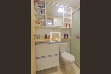 Apartamento para alugar com 60m², 2 quartos e 2 vagasBanheiro da Suíte