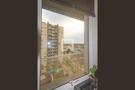 Apartamento para alugar com 60m², 2 quartos e 2 vagasVista da cozinha