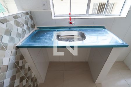 Sala/Cozinha/Área de Serviço de casa para alugar com 2 quartos, 50m² em Parque Peruche, São Paulo