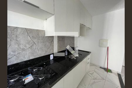 Cozinha de apartamento para alugar com 2 quartos, 42m² em Jardim Gilda Maria, São Paulo