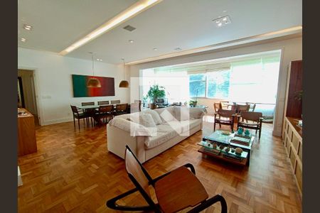 Sala de apartamento à venda com 4 quartos, 190m² em Copacabana, Rio de Janeiro