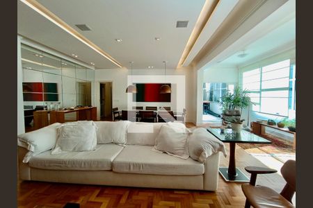 Sala  de apartamento à venda com 4 quartos, 190m² em Copacabana, Rio de Janeiro