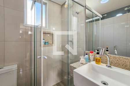 Apartamento para alugar com 99m², 3 quartos e 1 vaga Apartamento para alugar com 99m², 3 quartos e 1 vagaBanheiro da Suíte 1