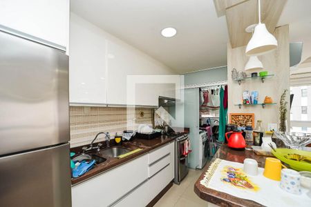Apartamento à venda com 93m², 3 quartos e 2 vagasCozinha e Área de Serviço
