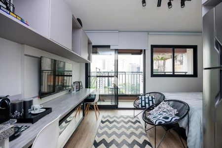 Studio de kitnet/studio para alugar com 1 quarto, 26m² em Campo Belo, São Paulo