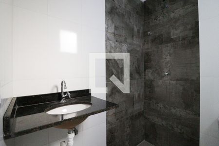 Banheiro da Suíte de apartamento à venda com 1 quarto, 26m² em Vila Pauliceia, São Paulo