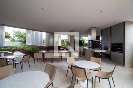 Apartamento à venda com 55m², 1 quarto e 1 vagaChurrasqueira