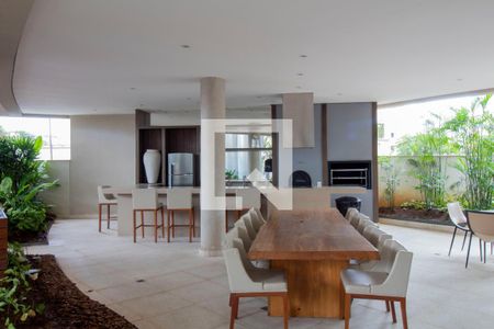 Apartamento à venda com 55m², 1 quarto e 1 vagaChurrasqueira