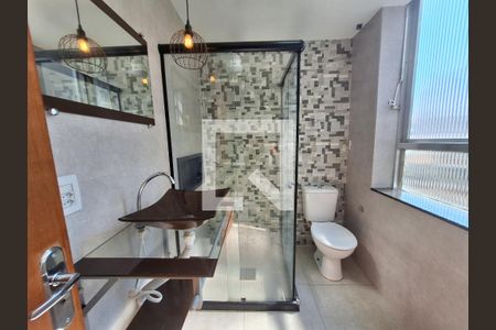Studio para alugar com 45m², 1 quarto e sem vaga Studio para alugar com 45m², 1 quarto e sem vagaBanheiro